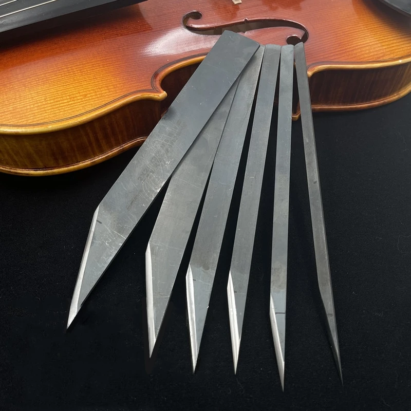 Violin Tool Cello Craft Knife Steel Blade Guitar Sculpture Engrave Carve Knife Blades，luthier Making repair tool