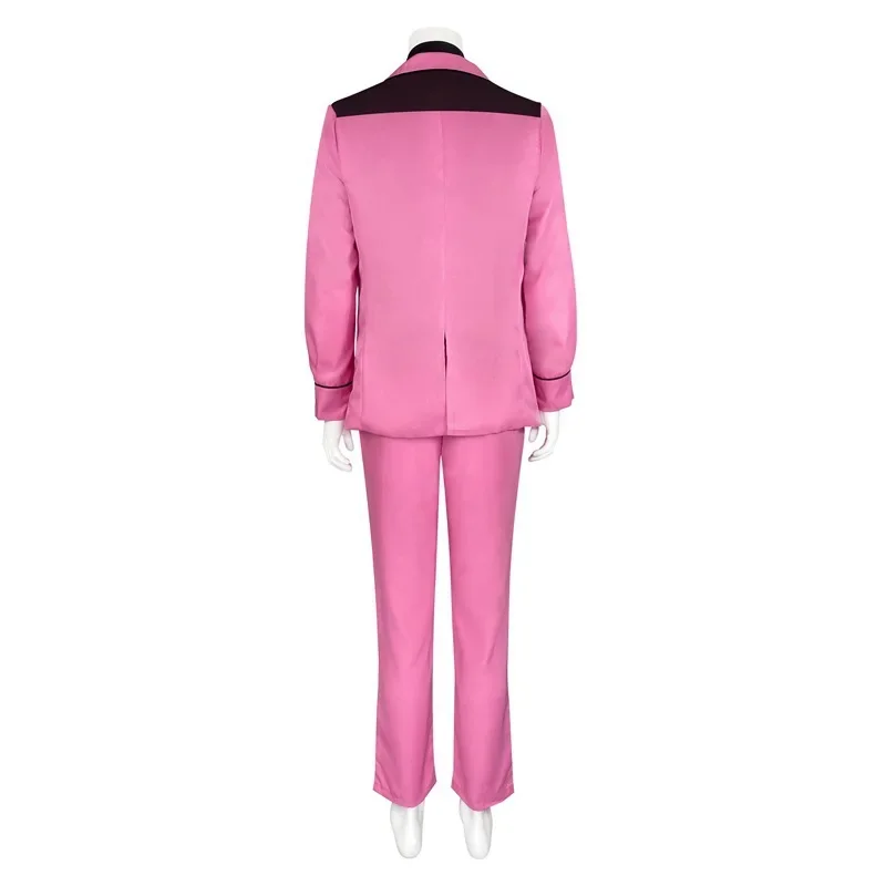 Presley Cosplay Costume di Halloween per uomo gioco di ruolo Party Performance Movie Video abbigliamento vestito rosa regalo di festa regalo