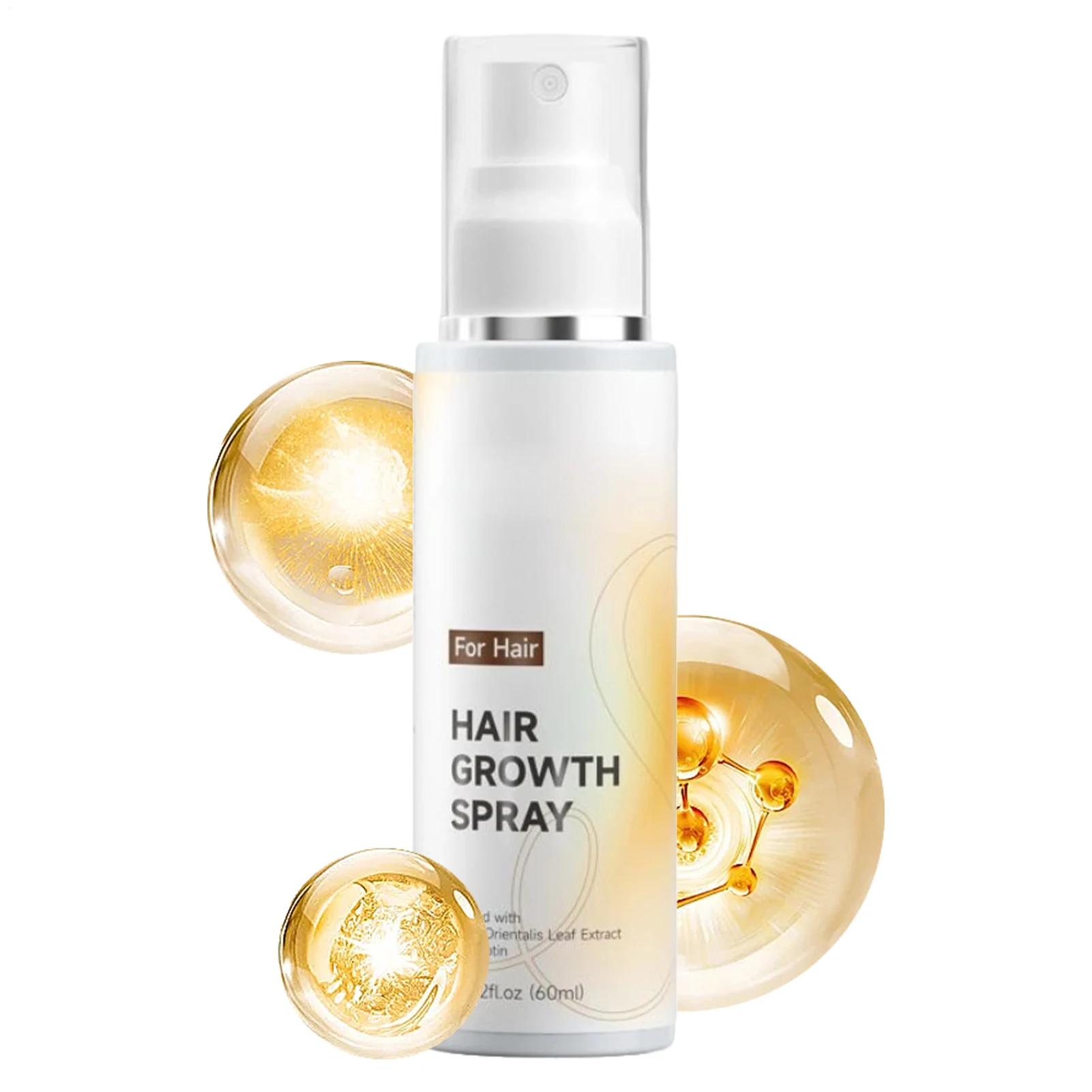 Hair Scalp Care Spraying 60ml Hair Growth Spray Thickening Anti-Loss Liquid Fuller For Thinning Fine Damaged Shedding Dry Hairs view 5