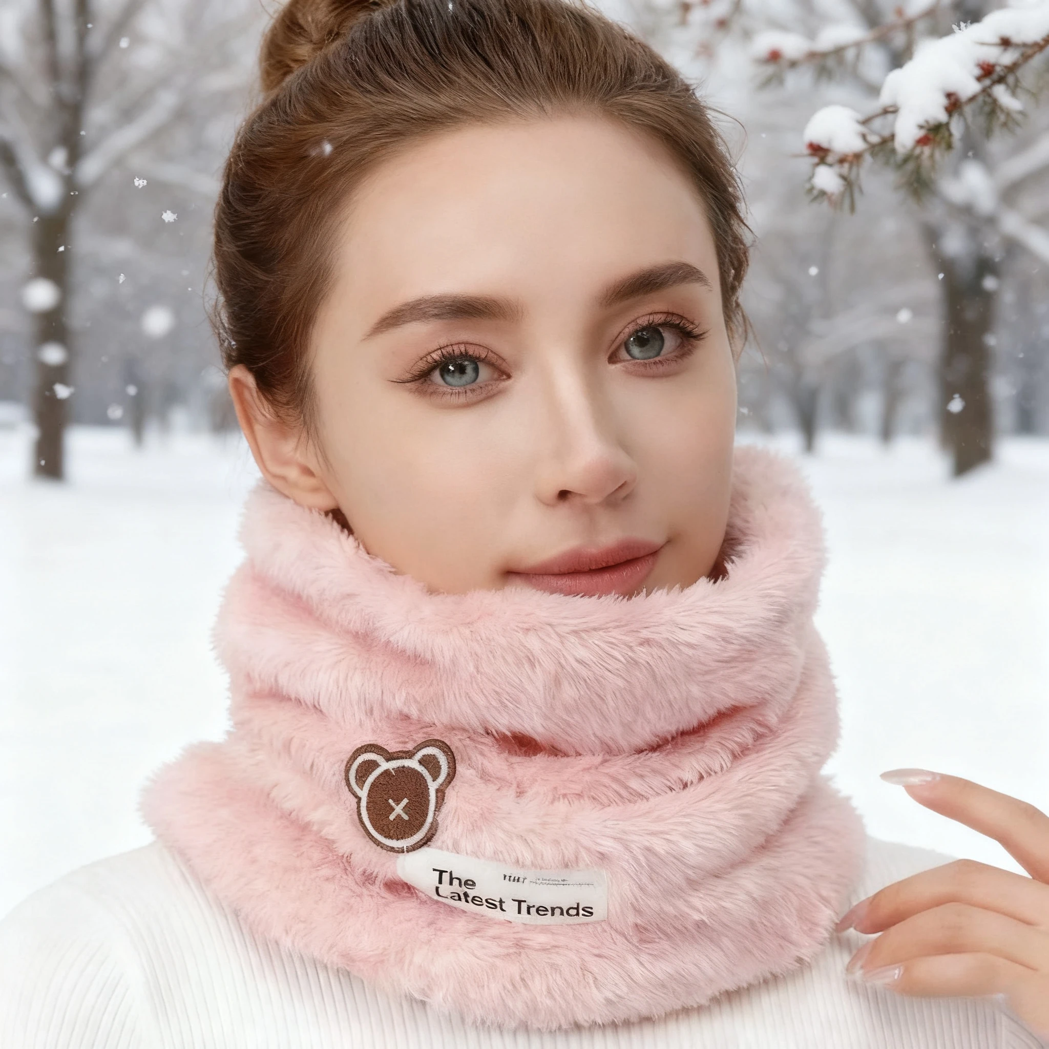 

Зимний утеплитель для шеи, вязаный спортивный шарф, модный мягкий чехол для женщин и мужчин, катание на коньках, бег, пеший туризм, катание на лыжах, толстый морозостойкий воротник