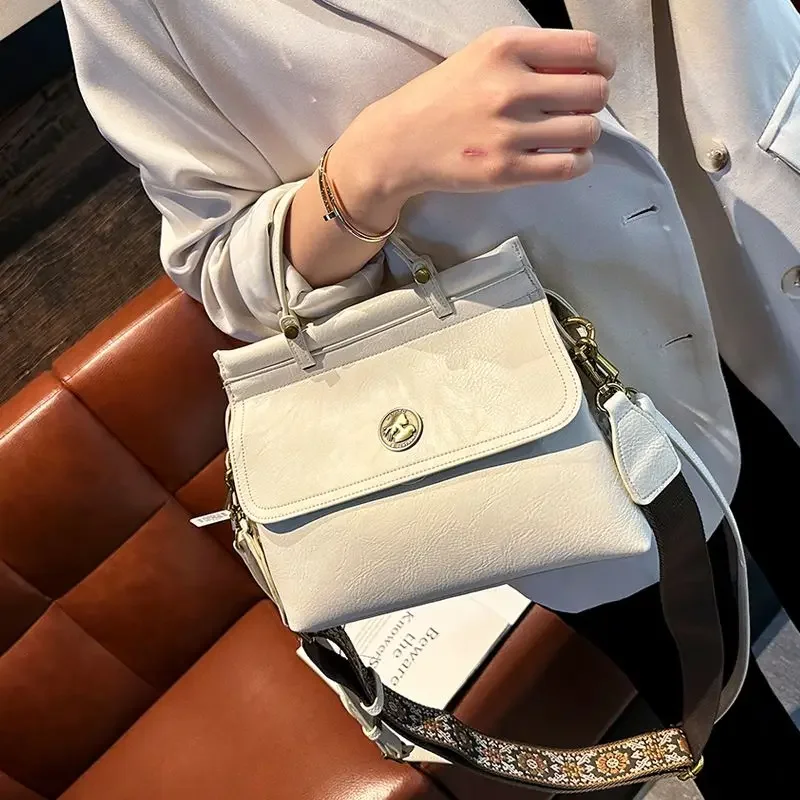 

Original Designer Brand Bolsas Femininas Fashion New Leather Shoulder Crossbody Casual Cowhide Bags for Women Hot Selling