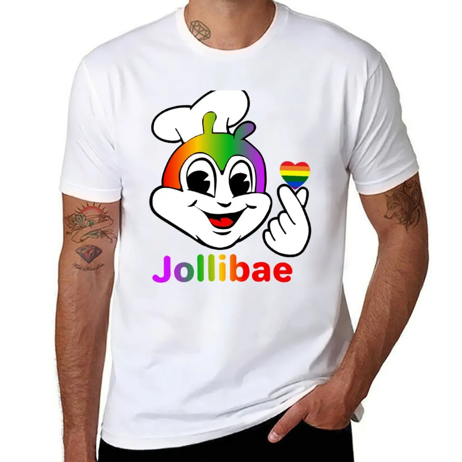 

JOLLI BAE PRIDE T-Shirt t shirt man luxury t shirt men 100% cotton luxury brand
