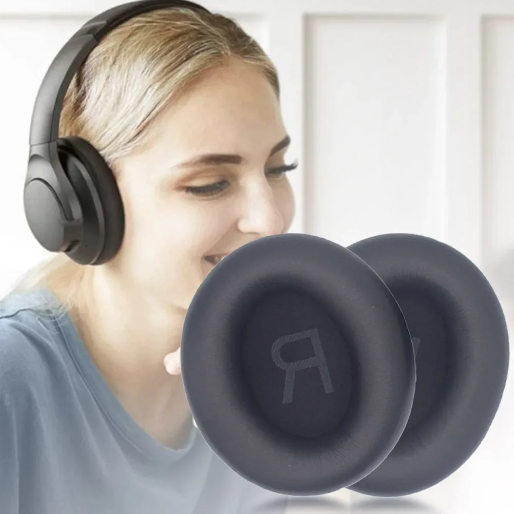 アンカー Q45 Soundcore Life ヘッドセットイヤーパッド保護カバープロテインレザー交換用ヘッドフォンパッドヘッドフォン耳クッション