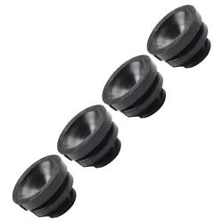 ​4Pcs Car Engine Cover Rubber Mounts P301-10-238 P30110238 For Mazda 2/3/6 CX-3 CX-30 CX-5 Auto Engine Rubber Mounts Black