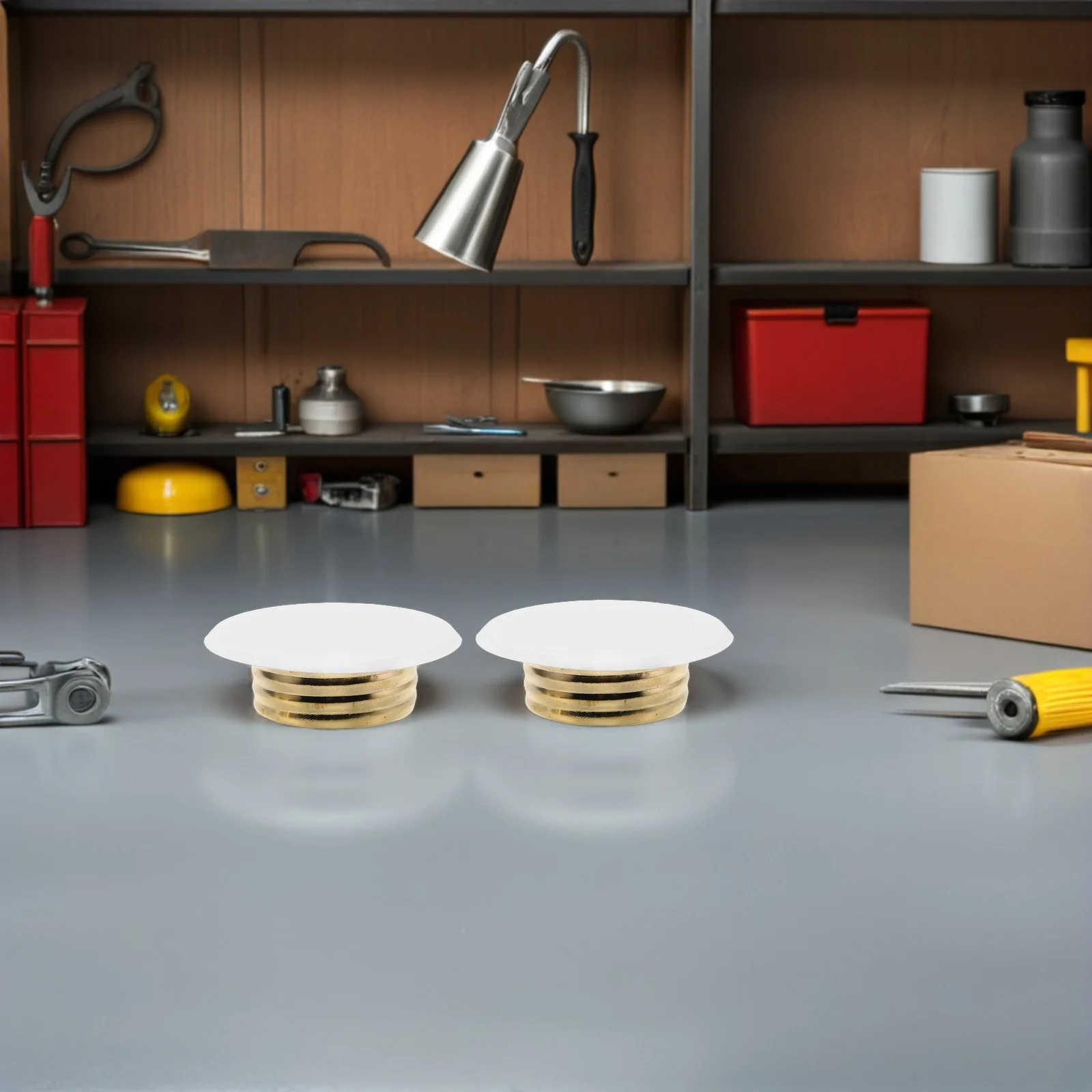 8 قطعة لوحة غطاء النار المخفية شفة مسطحة مقاومة للحرارة لاستبدال رشاشات جدار السقف-رش الحريق #4