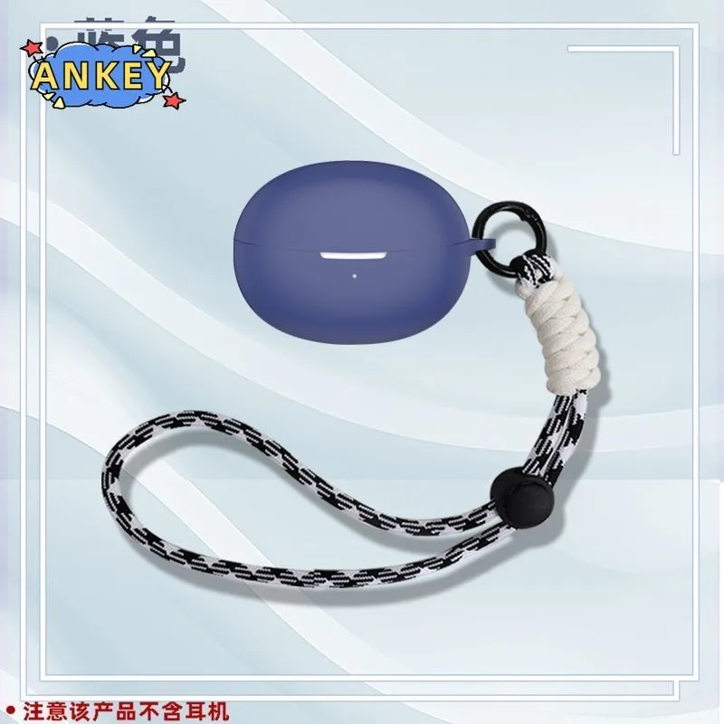 Case for QCY Crossky C30 Protective Nylon Lanyard Soft Cover Shells Anti Dust Sleeve Hand Rope Strap Accessories