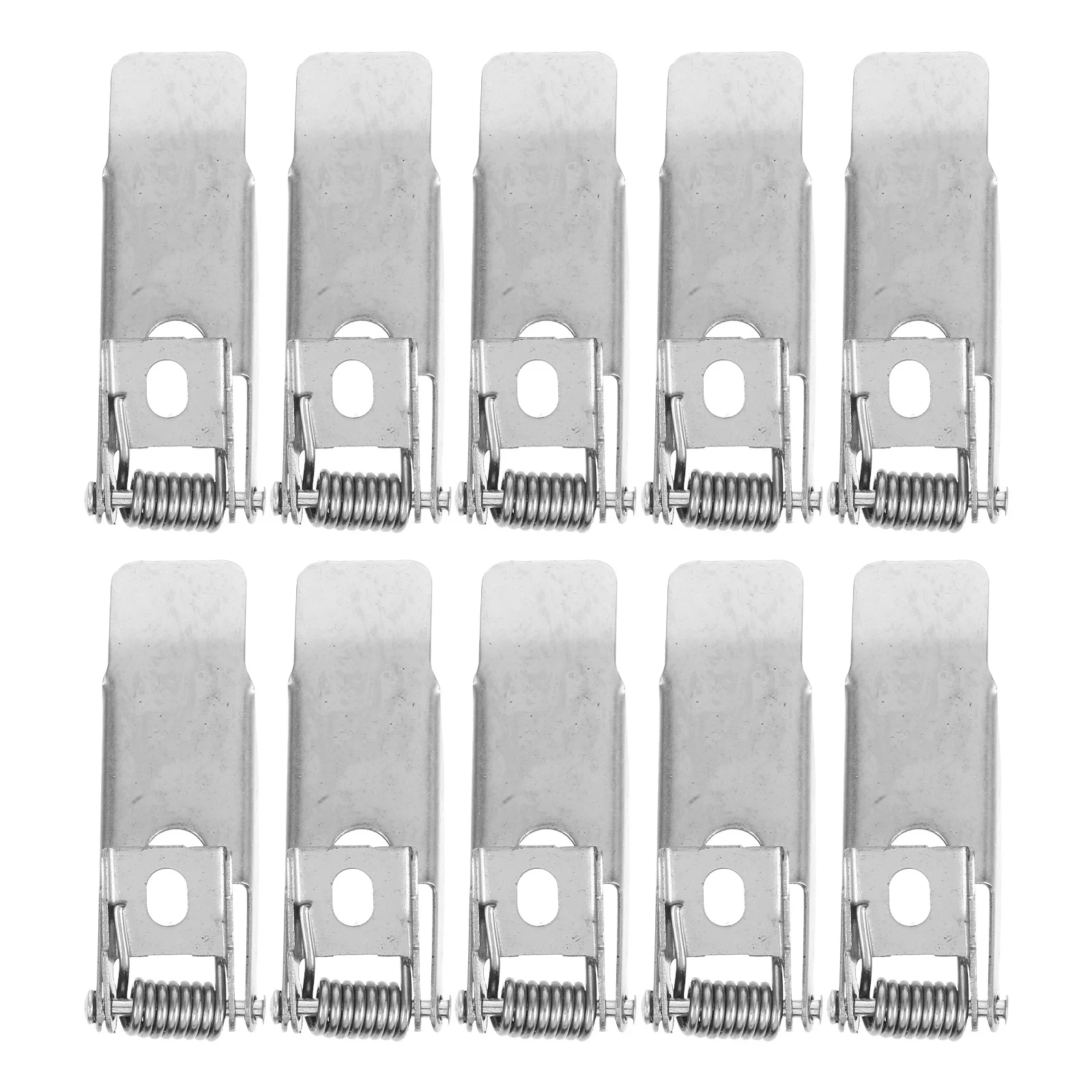 

10Pcs Securing Clamps Downlight Spring Clips Small Spring Latch Ceiling Clips for Panel Lamp LED Downlight Recessed Lighting