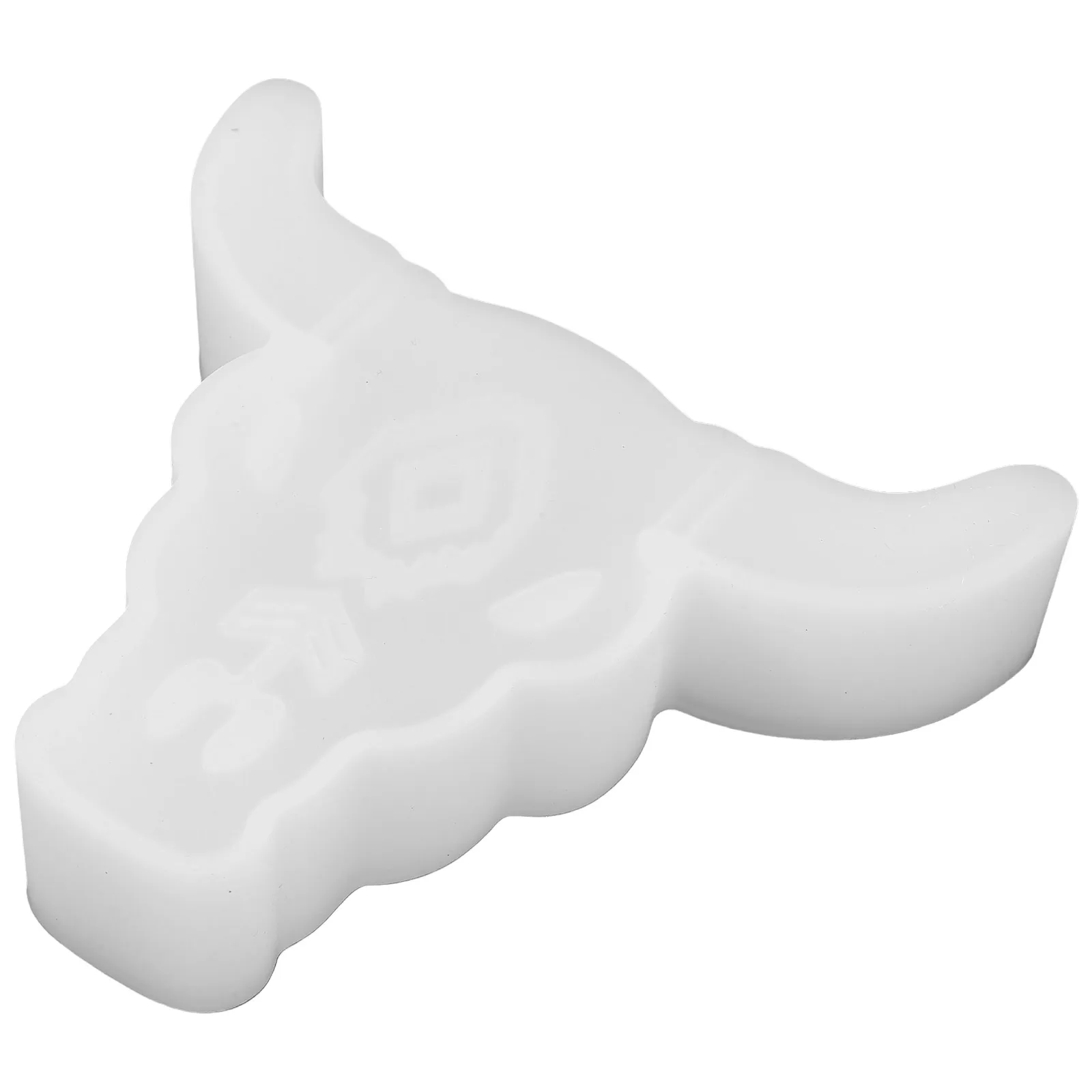 

3D Ornament Silicone Mold Reusable Diy Crafts Epoxy Casting Cow Head Wax Mold Durable Heat Resistant Drip Design