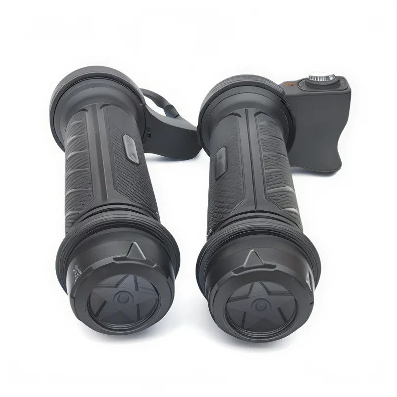 22mm Adjustable Heating Handgrips Motorcycle Scooter Handlebar Grip Heater Warm Hand Grips For Outdoor Riding