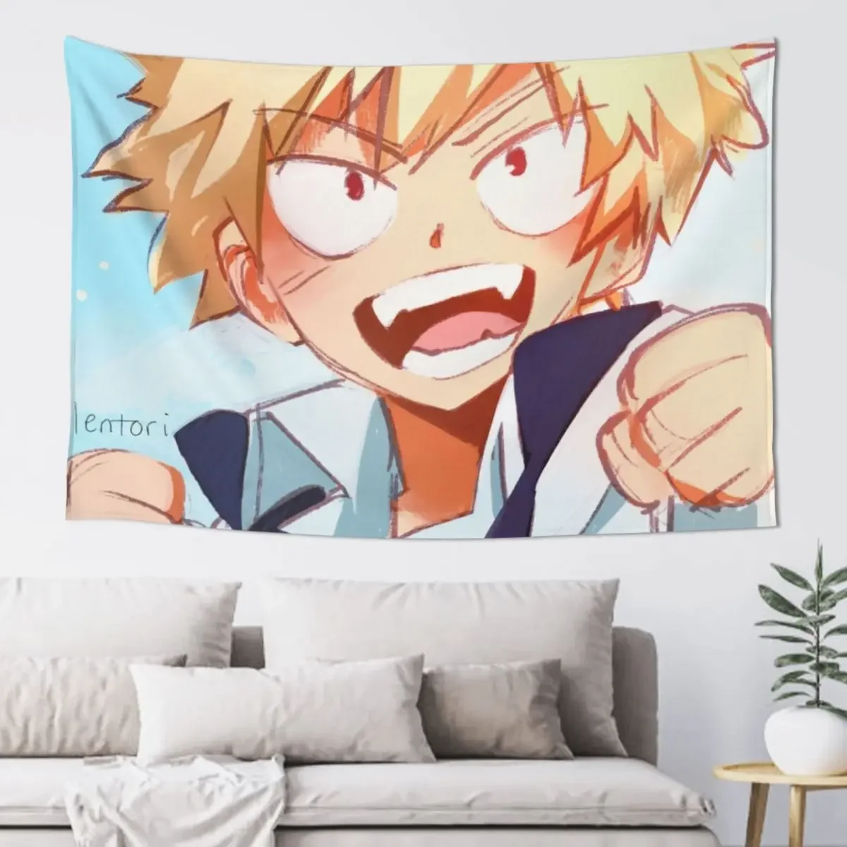 All Might! Tapestry Room Decorator Aesthetic Room Decor Luxury Living Room Decoration Aesthetic Decors Tapestry