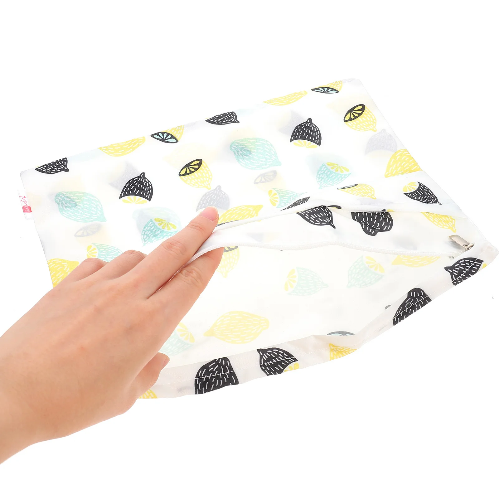 

2Pcs Diaper Storage Bags Portable Multi-Function Baby Nappy Container Waterproof Travel Outdoor Zippered Storage Bag