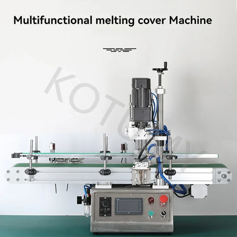220V/110V Automatic Capping Machine Bottle Caps Tightening Device Duck Beak Cap/Thread Cap Plastic Bottle Cap Locking Machine