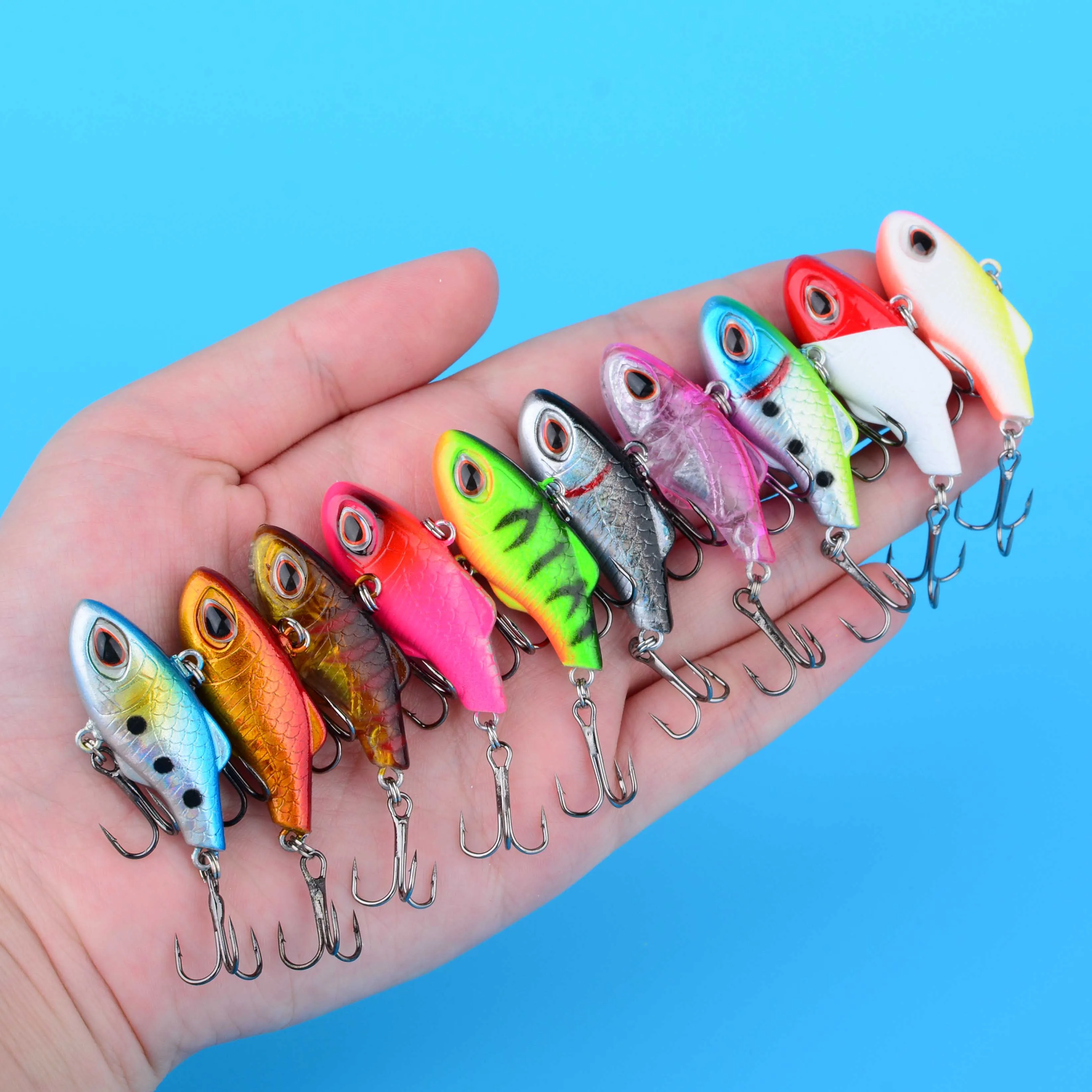 Mini Crankbait Wobbler – Señuelo duro para pesca en hielo - imagen 4