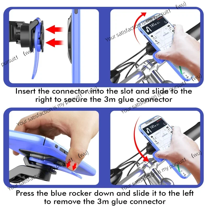 360 ° fully adjustable universal phone holder, shockproof, suitable for all sizes of smartphones