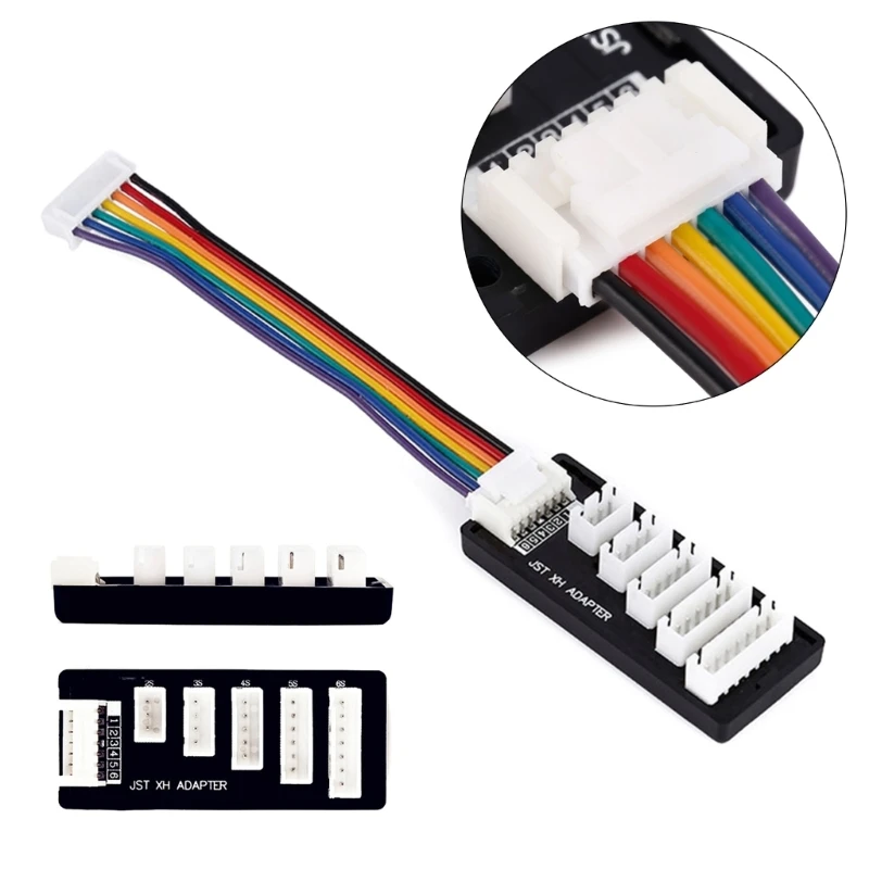 2s-6s LiPo  Balance Chargers Adapter Connector JST-XH Balancer Cable Expansion Board for imax B6 B6AC A6