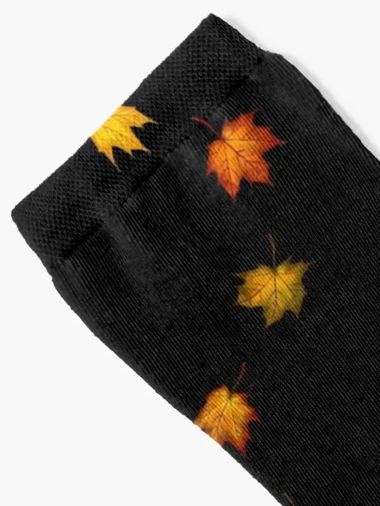 Autumn Leaves Socks tennis gift Stockings man Crossfit Socks Female Men's