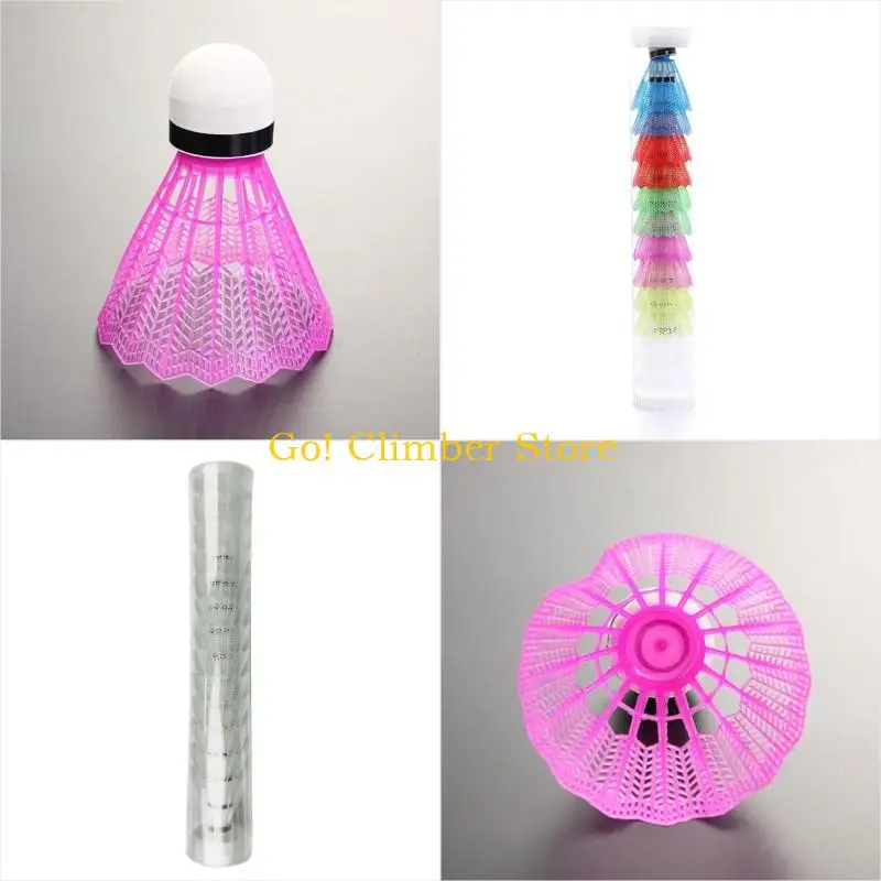

Q84C 12pcs/Pack Clorful Shuttlecock для Game Sport Entertainment для Player Play