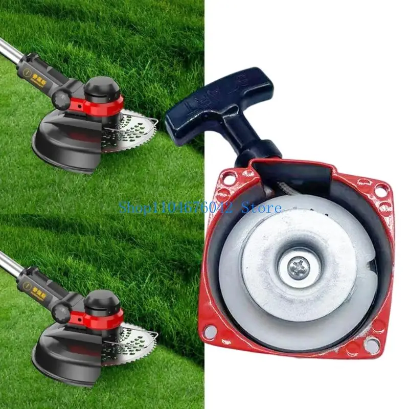 652F Ergonomic Anti Slip Handle Pull Starter For B41 B45 B450 BP35 BP45 Mowers Heavy Duty Polymer Metal Build Quick Install