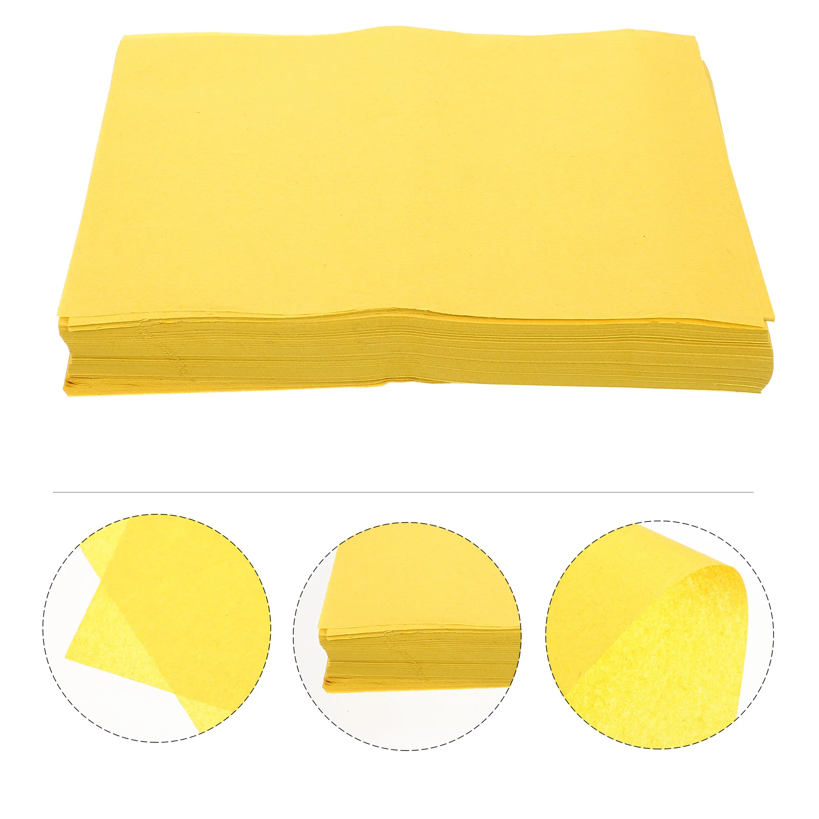 

500Pcs Huangbiao Paper for Ancestor Worship Sacrificing Accessories Burning Paper Money for Qingming Festival Funeral Use