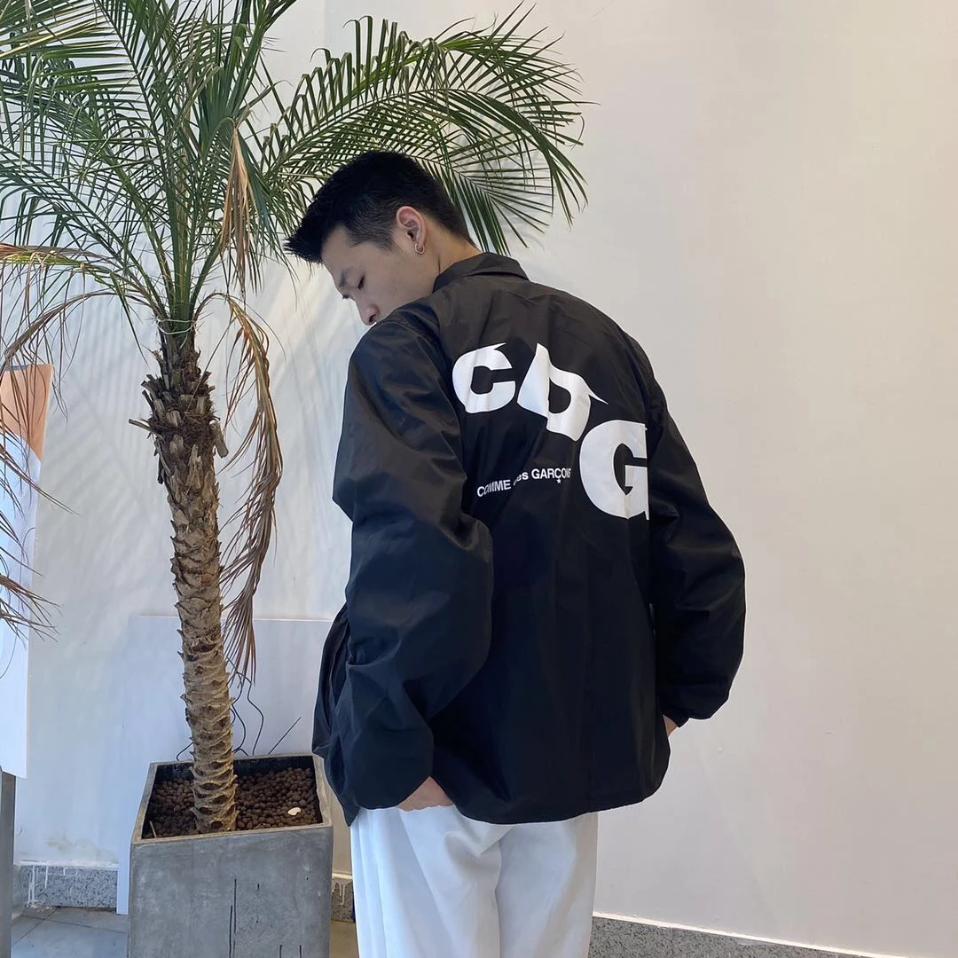 

Куртка H Brand в японском стиле с буквенным принтом, осенне-зимняя верхняя одежда, приталенный крой, длинный рукав, полиэстер, хлопок