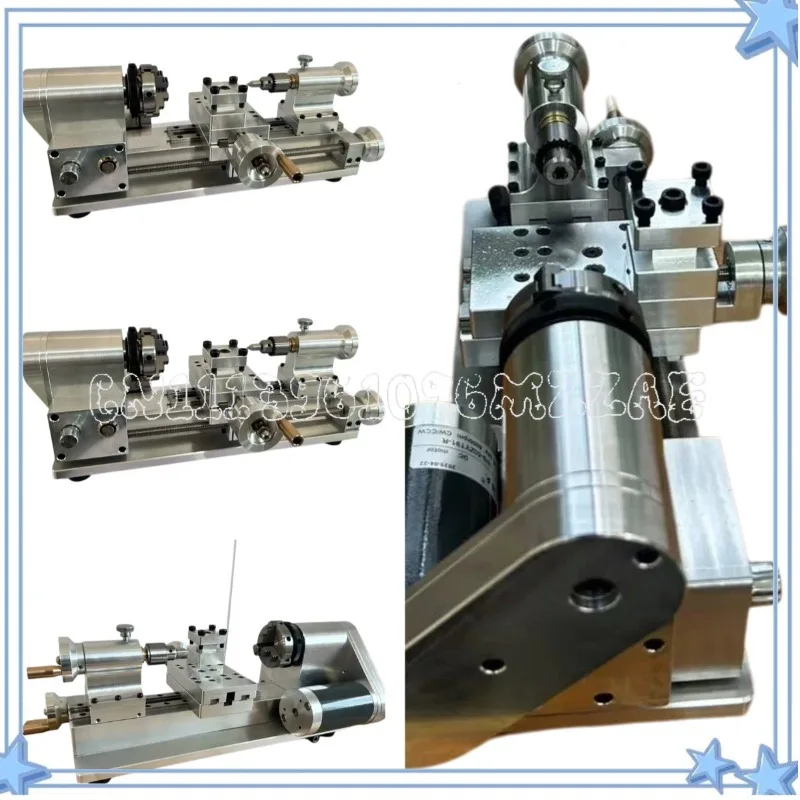 DIY Mini Lathe Exquisite Small Lathe Homemade Small Desktop Small
