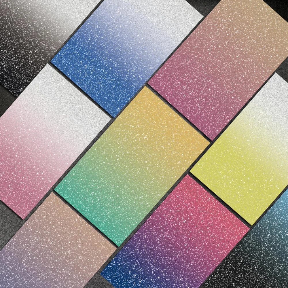 50 قطعة 190*120 مللي متر تغيير لون بريق الهاتف المحمول الخلفي الجلد ملصقات ل حامي الشاشة آلة قطع استخدام أعواد تزيين