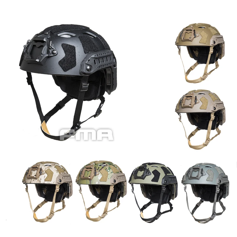 FMA  FAST SF Helmet With Hole Helmet Crash Riding Helmet RESCUE helmet TB1365B Outdoor Climbing Helmet Tactical Airsoft Game