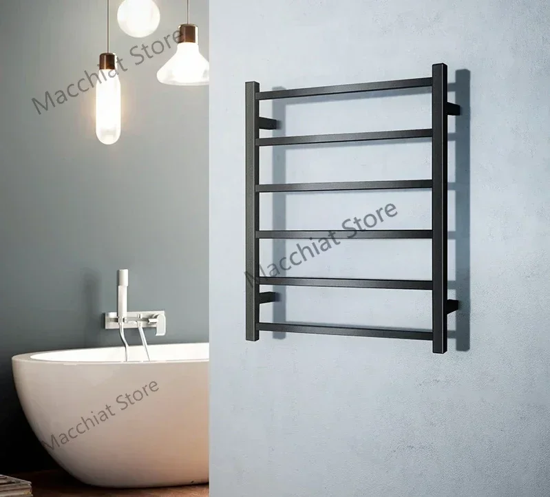 

Intelligent classic electric towel rack towel bar timer switch touch screen heating constant temperature heating.