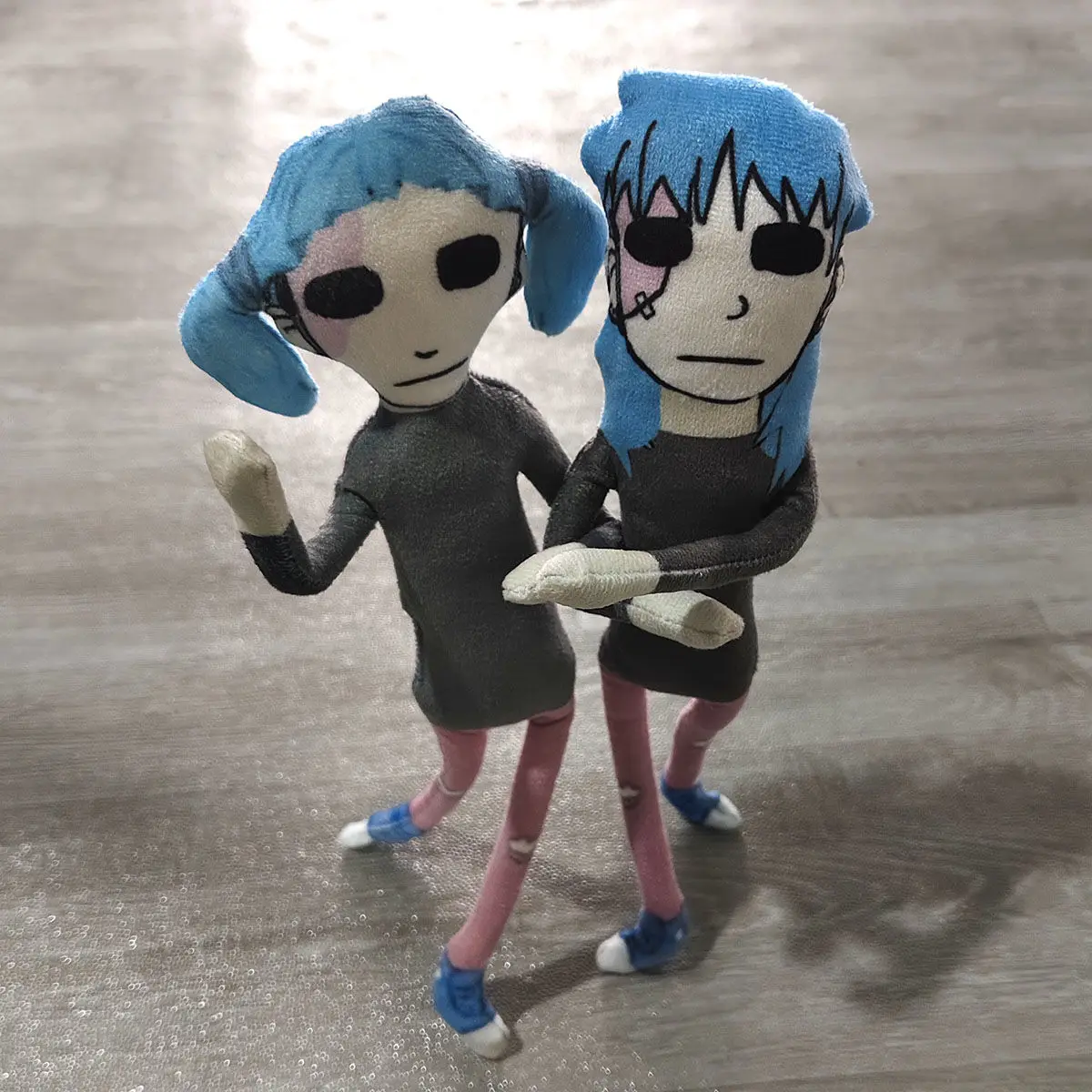 28cm Cotton Twisty Toys The SallyFace Plush Dolls Abstract Ugly Plush Toys Can Be Customized Children's Room Decoration Gifts