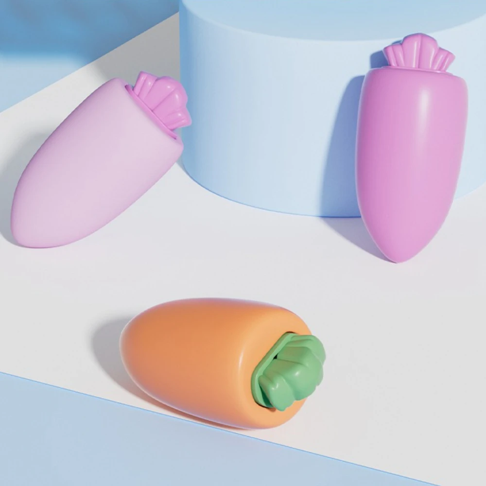 Carrot Shaped Noise Cancelling Earplugs Reusable Soft Silicone for Sleep Travel Work Waterproof Swim Earplug Safety Protection