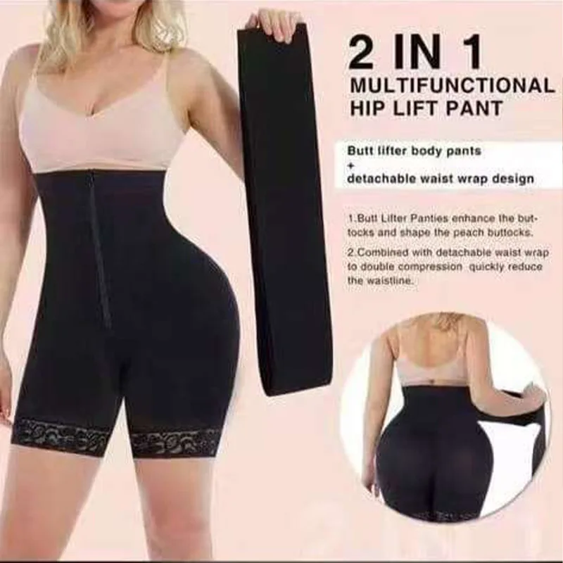 Fajas Colombianas Shapewear Women Tummy Control Butt Lifter Body Shaper High Compression Reducing and Shaping Girdles