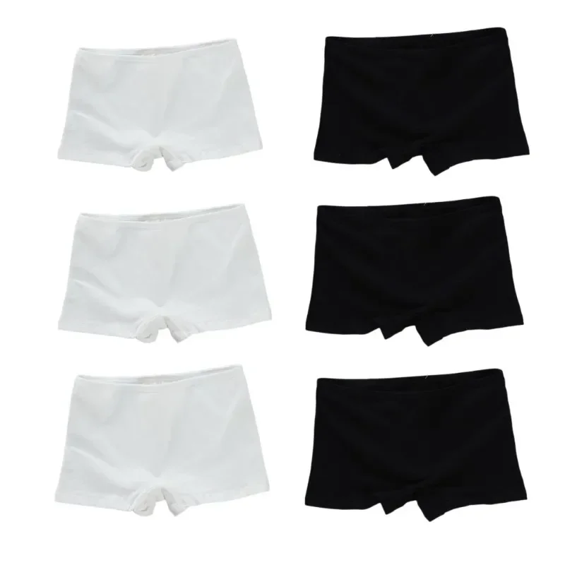 

6Pc/Lot Teenage Girl Boxers Cotton Young Pantie Breathable Cotton Comfortable Teen 10-18Y