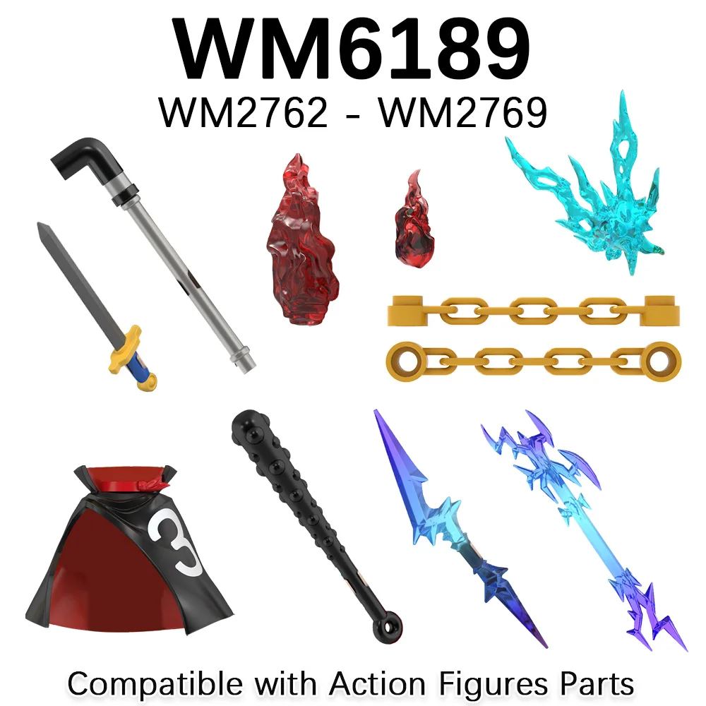 WM Blocks Anime Series Bricks Action Figures Parts Set Building Block Toys Gift WM6187 WM6188 WM6189 WM6190 WM6191 WM6192 WM6193