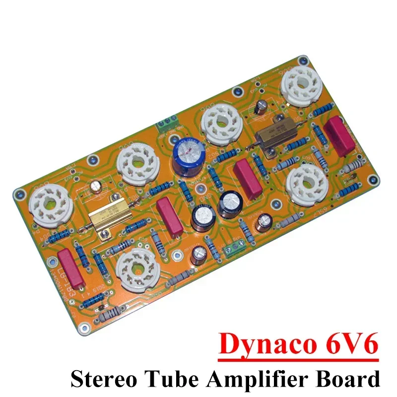 Placa amplificadora de tubo de vacío Dynaco 6V6 Line Push Pull, 10w x 2, Ultra LINEAL, bajo ruido, baja distorsión, amplificador estéreo de Audio