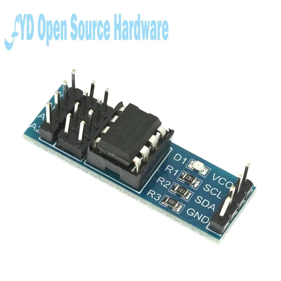 AT24C256 Serial EEPROM I2C Interface EEPROM Data Storage Module AT24C02 AT24C04 AT24C08 AT24C16 AT24C32 AT24C64 AT24C128