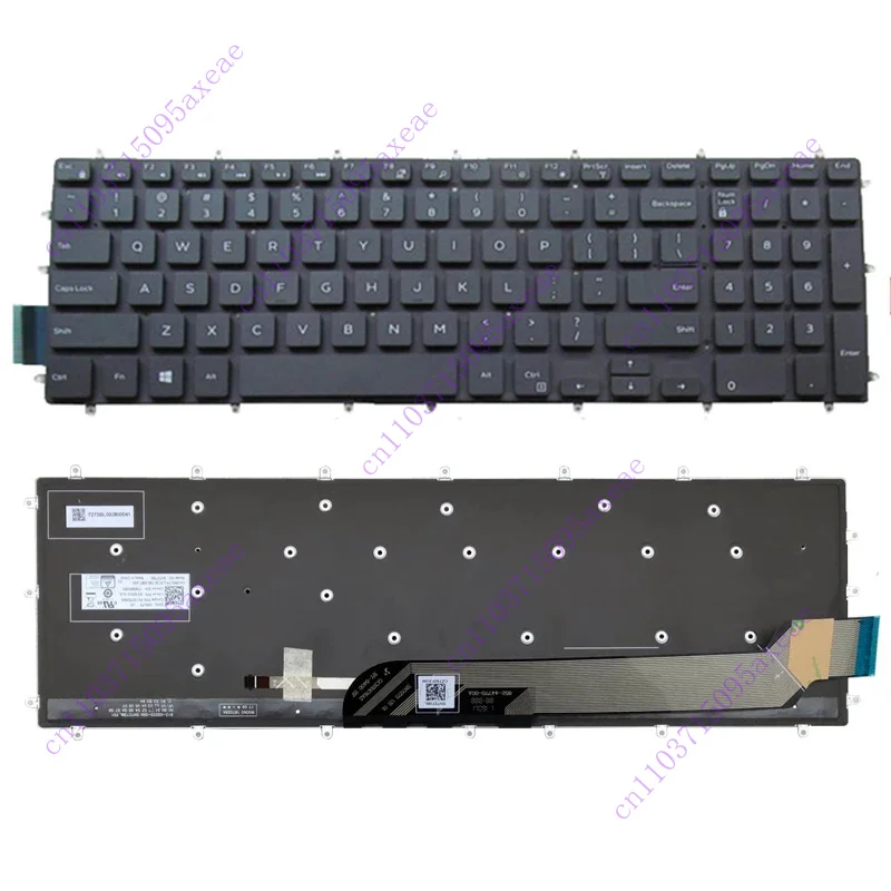 Сменная клавиатура с подсветкой для игрового ноутбука Dell G3-3579 G3-3779 G5-5587 G7-7588