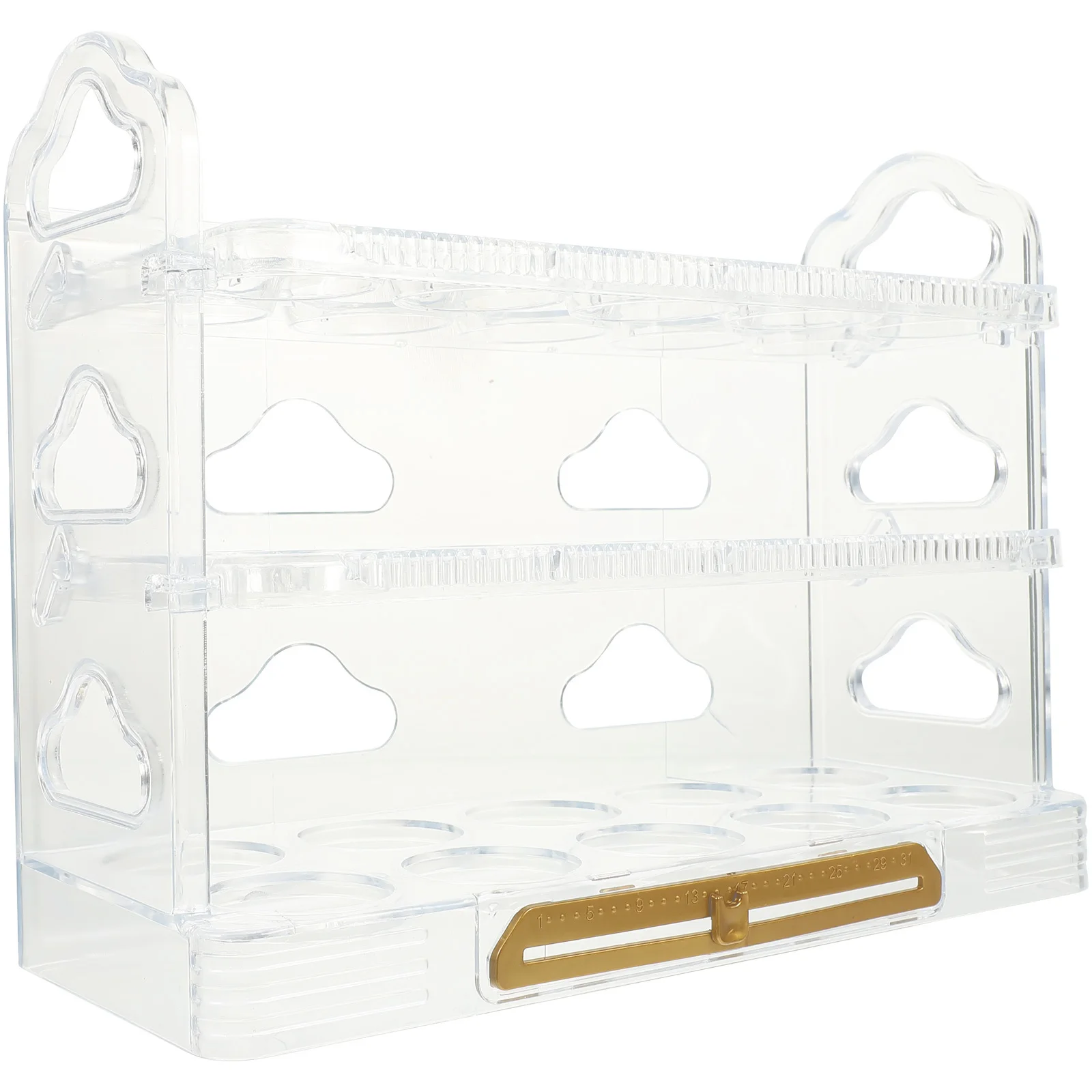

Vertical Storage Rack Large Capacity Container For Refrigerator Kitchen Home Use Plastic Holder Organizer Reusable Freezer Tray