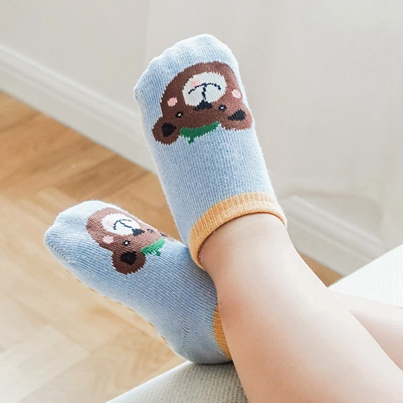 Spring Summer Baby Shoes Soft Cartoon Animal Children Floor Socks Non-Slip Toddler Kids Shoes Anti-slip Soft Sole Newborn Shoes