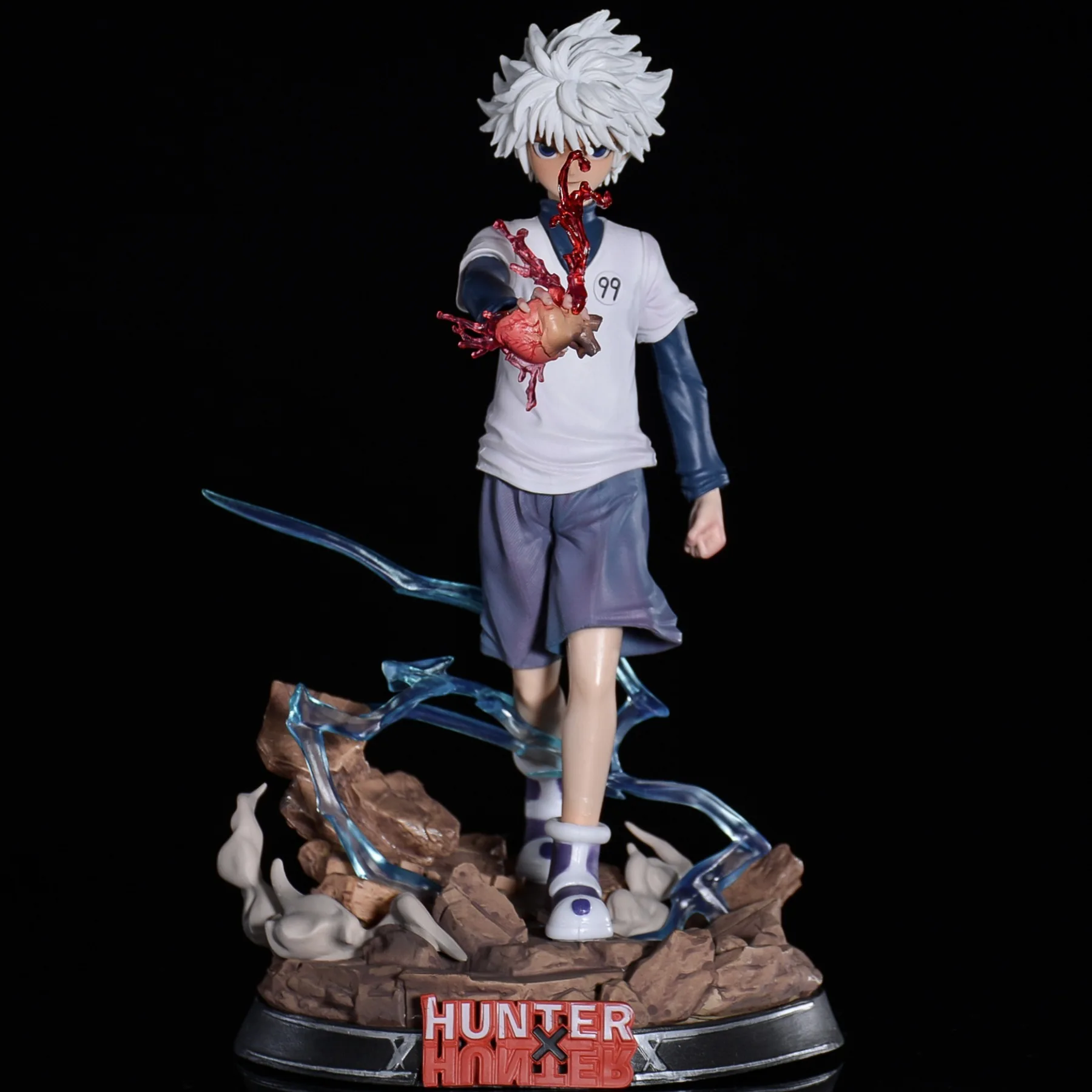 27CM Hunter X Hunter Gon Freecss Killua Zoldyck Excellent Anime Model Figure Gon Freecss Figure Killua Zoldyck Toys Gift