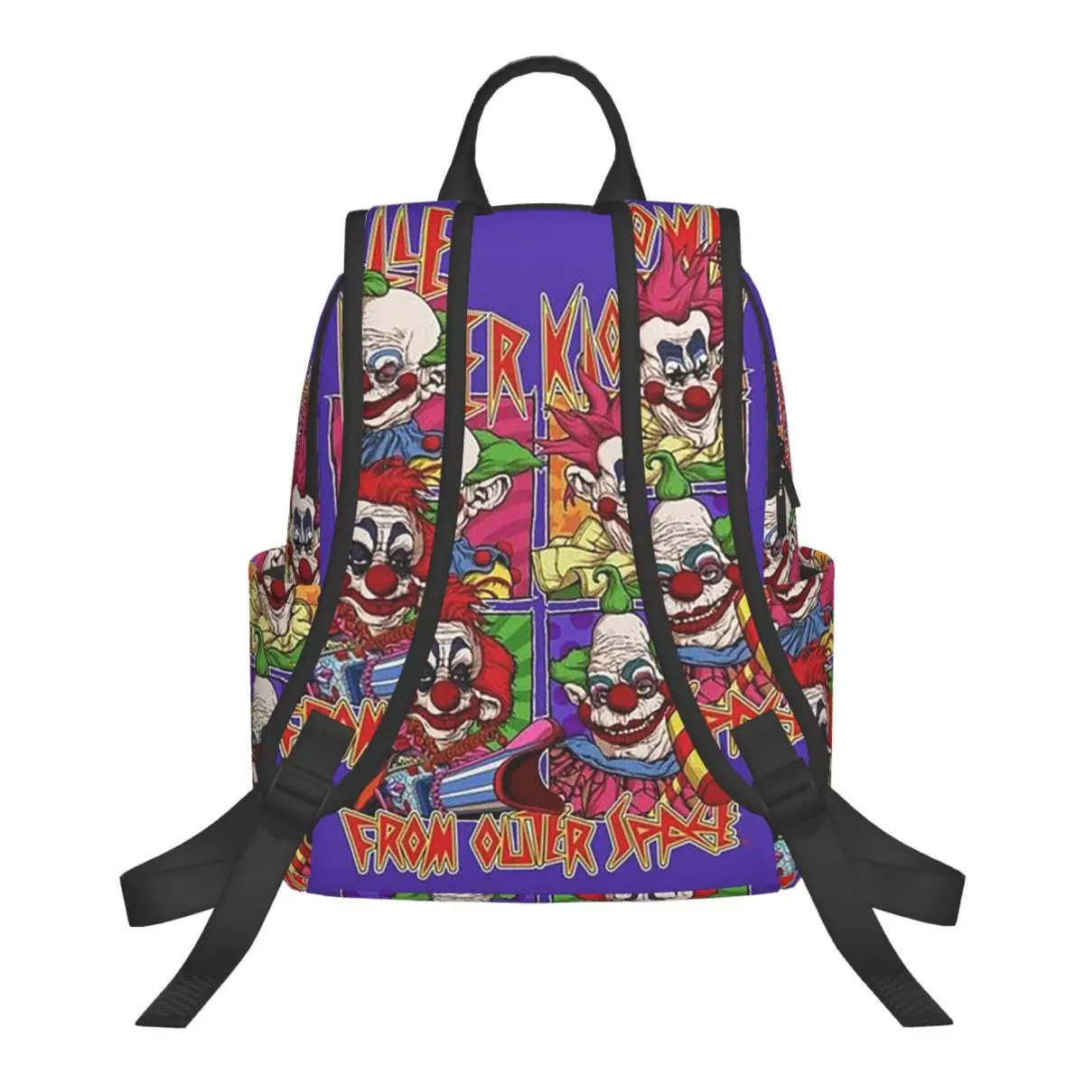 Killer Klowns From Outer Space (1) Student Backpack School Bag Hiking Travel Daypack for Men Women Bookbag Shoulder Bags