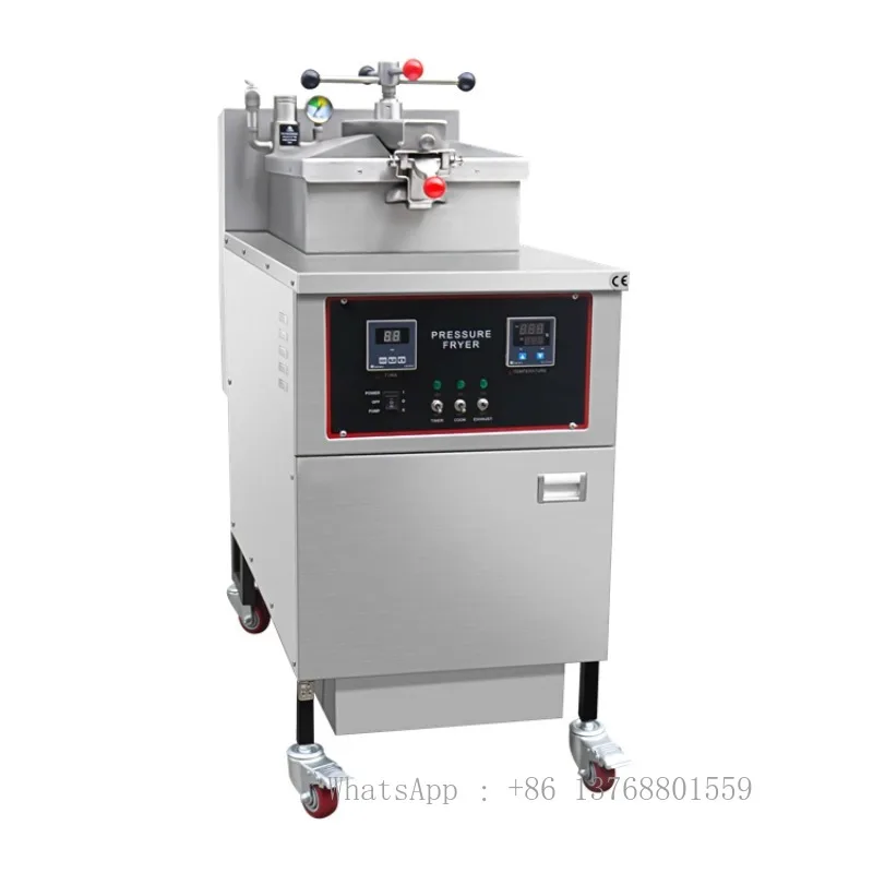 Commercial Electric Programing Pressure Fryer KFC Broaster Chicken Pressure Fryer With Oil Filter