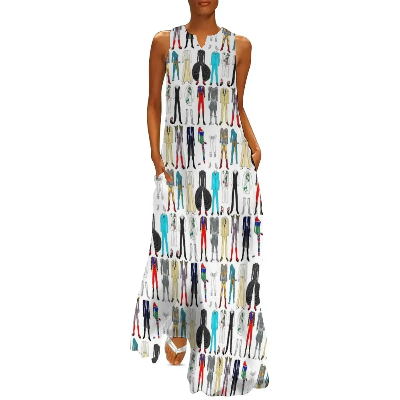 

Star Costumes 1 Bowie Long Dress summer dress ladies dresses for special occasions prom dresses Dress women