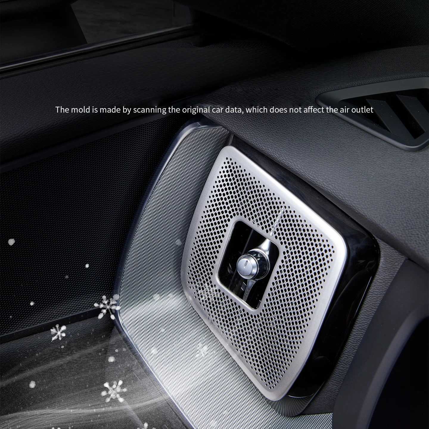 Adesivos de saída de ar do carro para volvo xc60 s60 v60 capa protetora à prova de poeira peças de modificação automática
