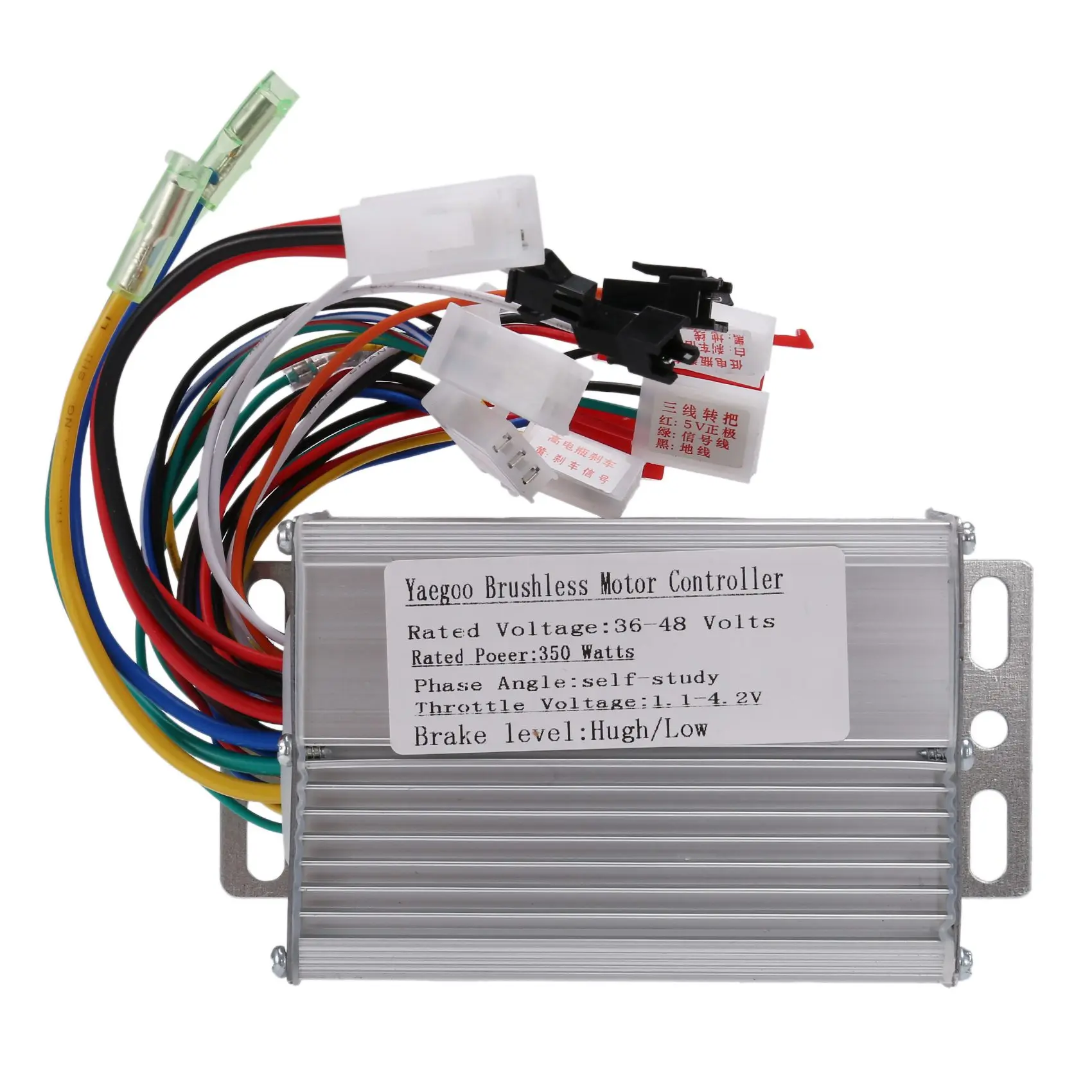 

Electric Bike Brushless DC Motor Controller 36V/48V 350W for Electric Bicycle E-Bike Accessories