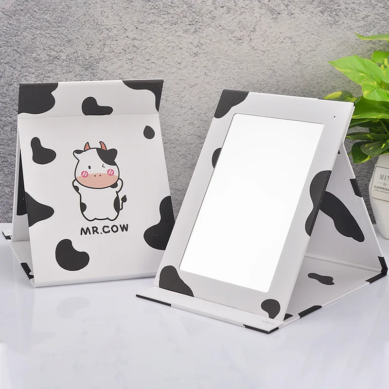Rectangle Cute Mirror Decoration Chinese Style Cheap Creative Vanity Clear Portable Mirror Hand Spiegels Ornaments Home Decor