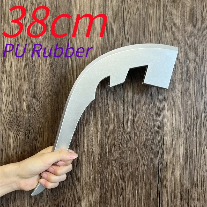 Eroe Coltello volante Armi per freccette Testa Punta per freccette superiore Prop Cosplay Halloween Giochi di ruolo Sicurezza Modello in gomma PU Regali