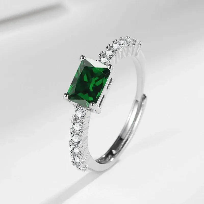 

Лидер продаж, открытое кольцо с цирконием для женщин, модные украшения для женщин