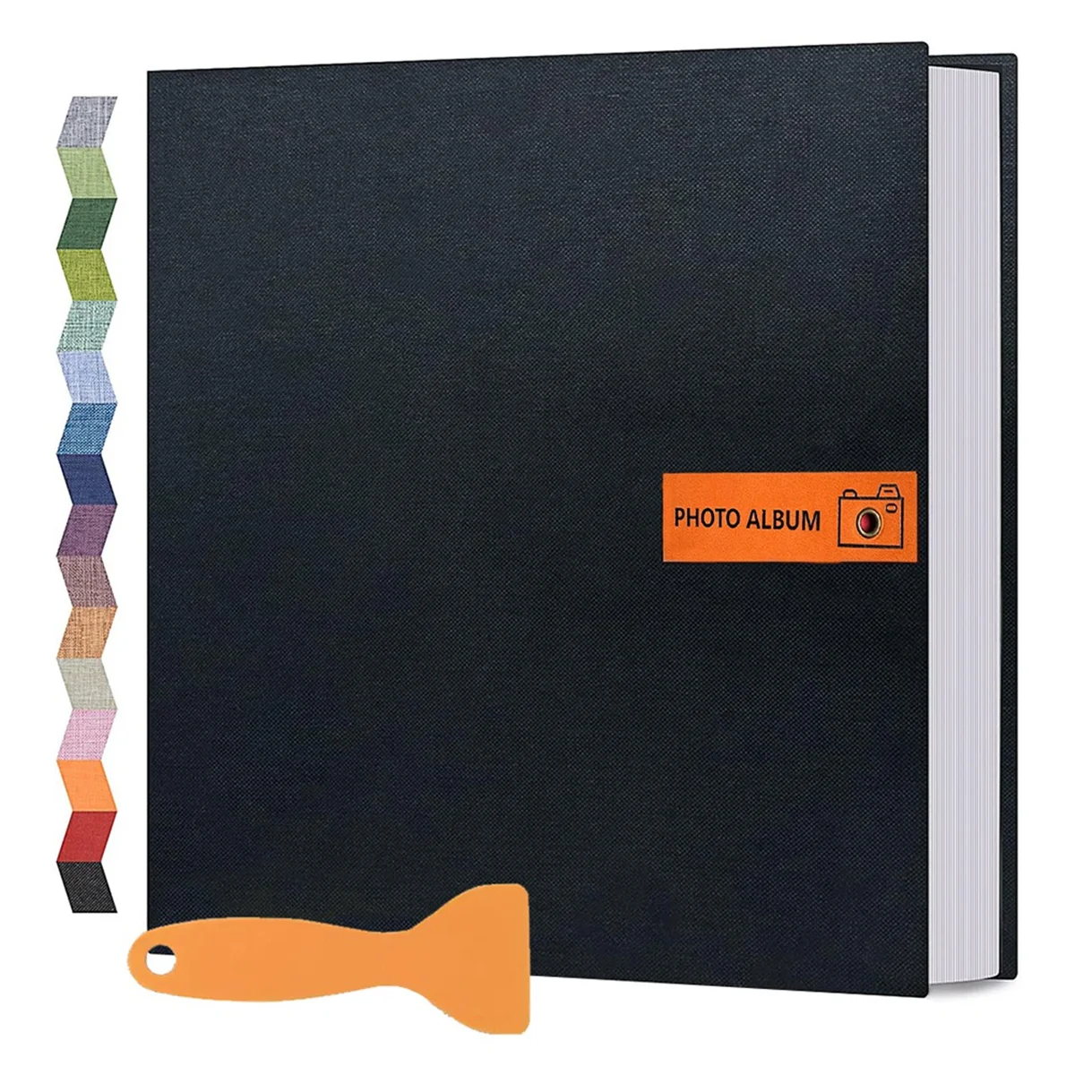 Large Photo Album, Simple and Large Capacity, Photo Card Box, Suitable for Baby Family Anniversary Wedding Photo Storage