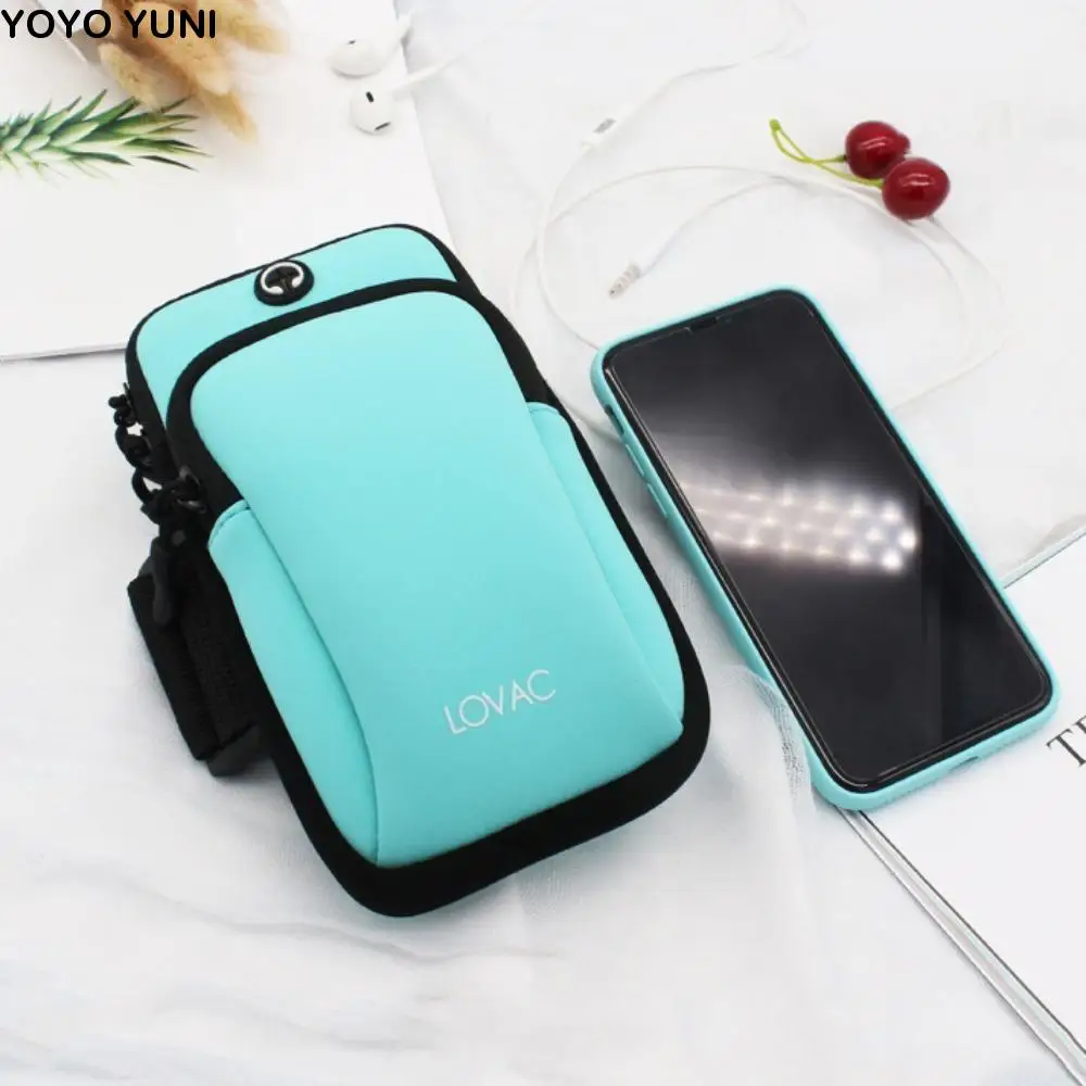 

Case Cover Running Phone Bag Protective Portable Wrist Phone Bag Shockproof Waterproof Sports Arm Bag Universal