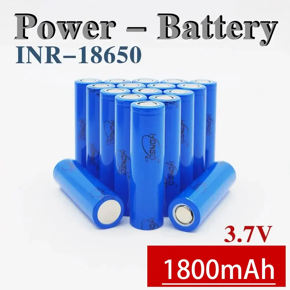 

hongli 18650 Новая литий-ионная аккумуляторная батарея Manulife 1800 мАч 3,7 В литиевая батарея класса А, прямые продажи от производителя